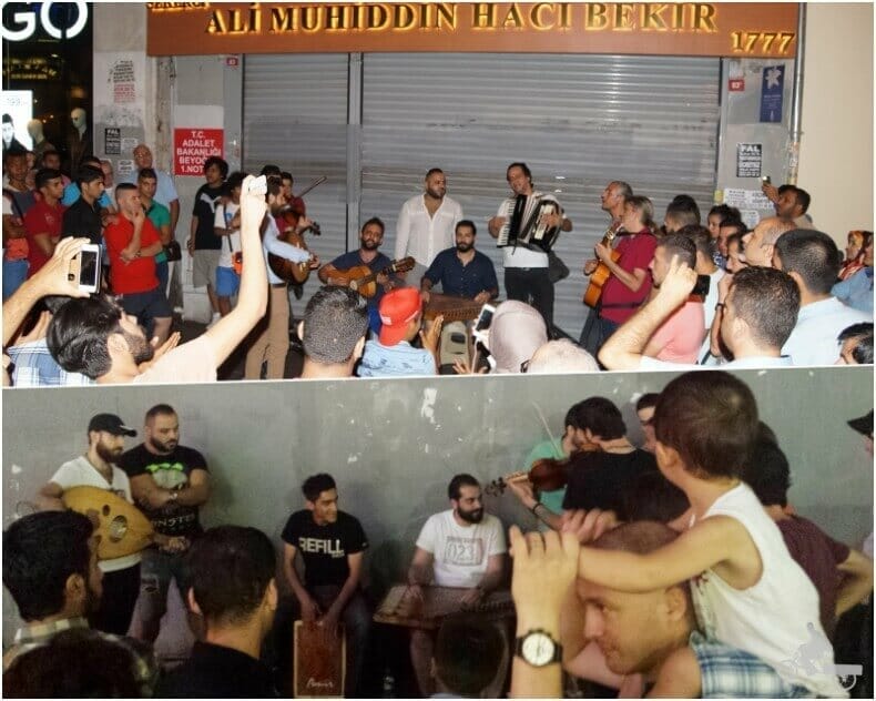 musicos callejeros estambul