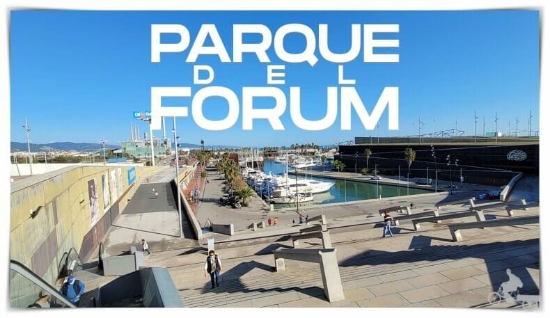 Parque del Fórum o parc del Fòrum Barcelona