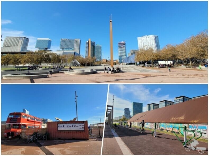 parque del Fórum que ver