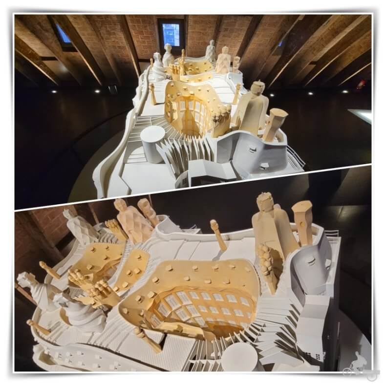 maqueta de la pedrera