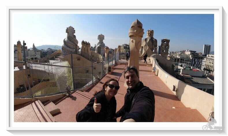 azotea terraza casa Milà