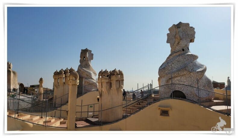 azotea terraza la pedrera