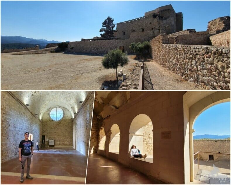 interior castell de Miravet