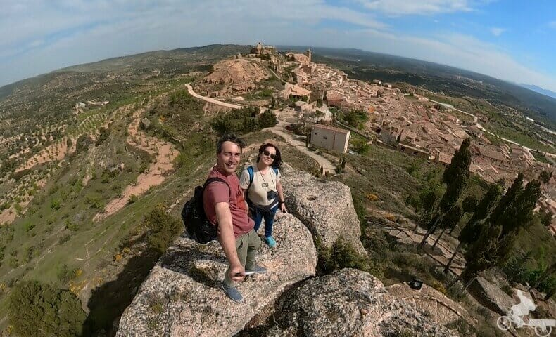 vistas de la Fresneda desde la ermita de Santa Bárbara