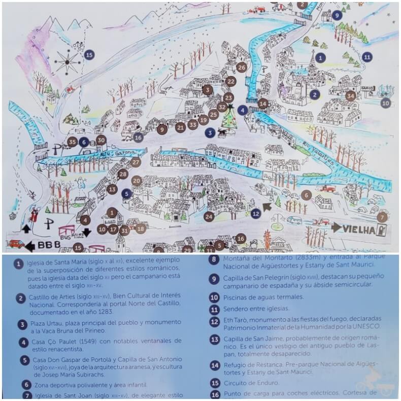 mapa arties