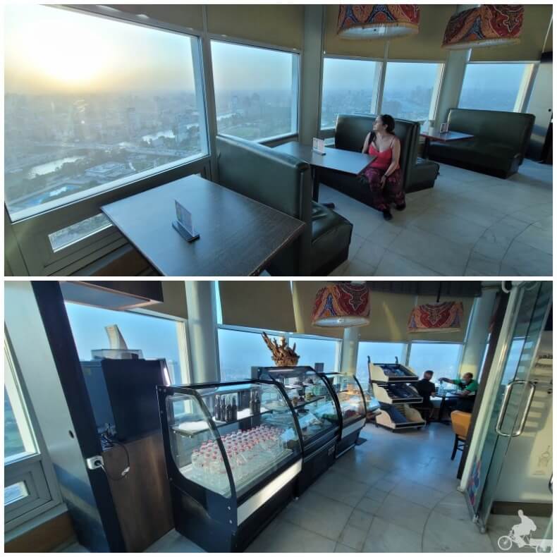 cafetería de la torre de El Cairo