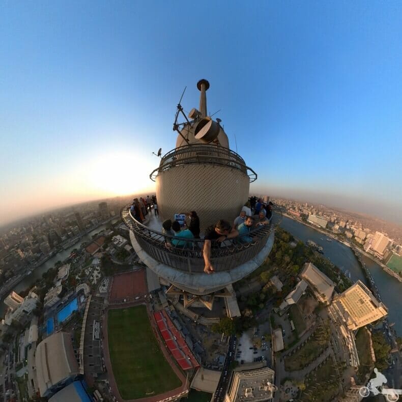 antena torre cairo