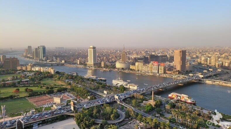 vistas desde la Torre El Cairo