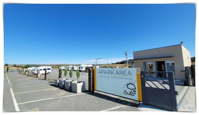 Parking de autocaravanas en avila - Aparkarea