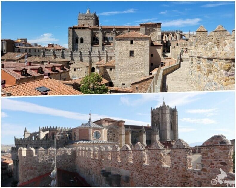 catedral de ávila desde la muralla