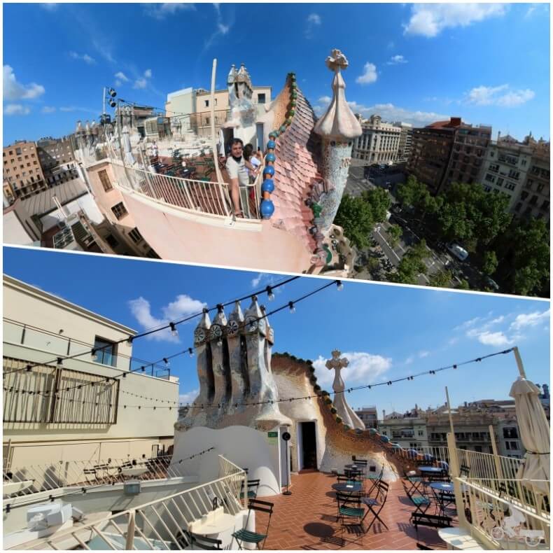 terraza casa Batllo
