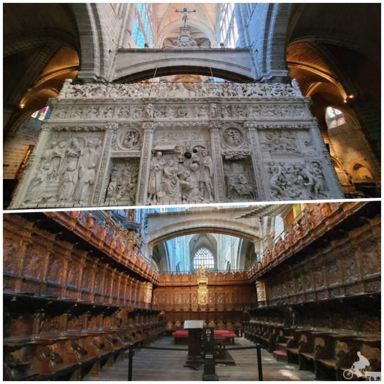 coro y trascoro catedral de Ávila