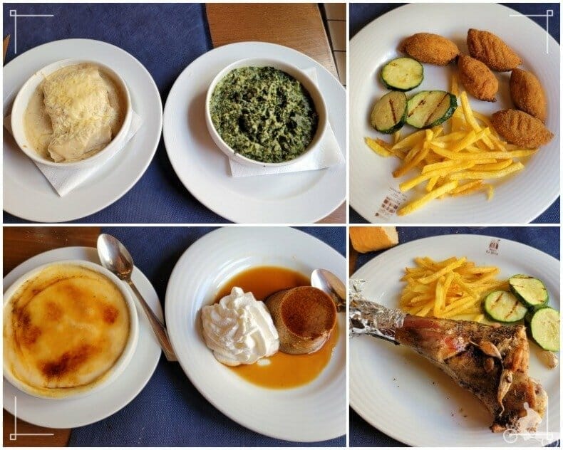 comida de la fonda de la plaza