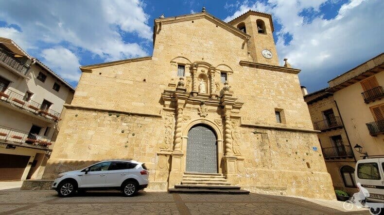 iglesia de San bartolomé de Beceite