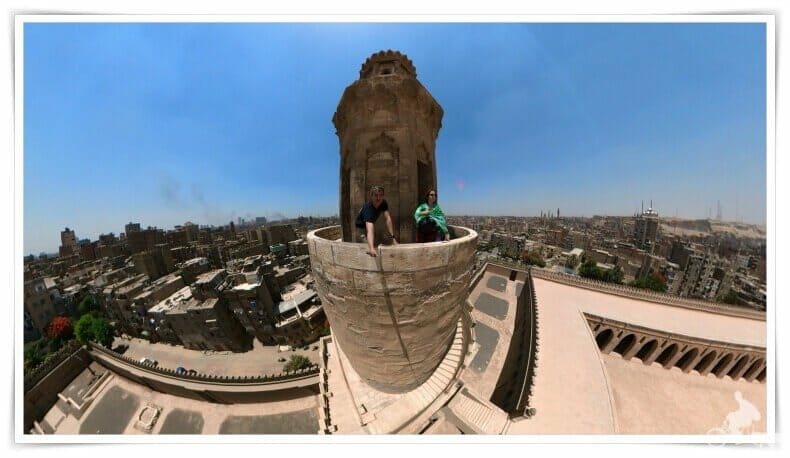 vistas minarete caracol escaleras