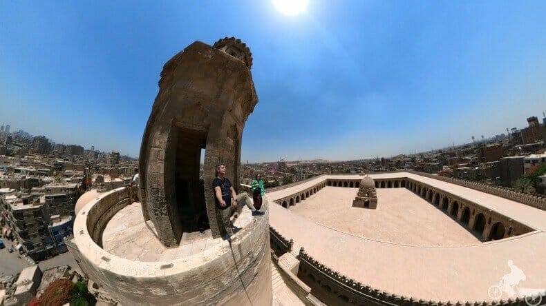 mezquita de ibn tulun desde el minarete