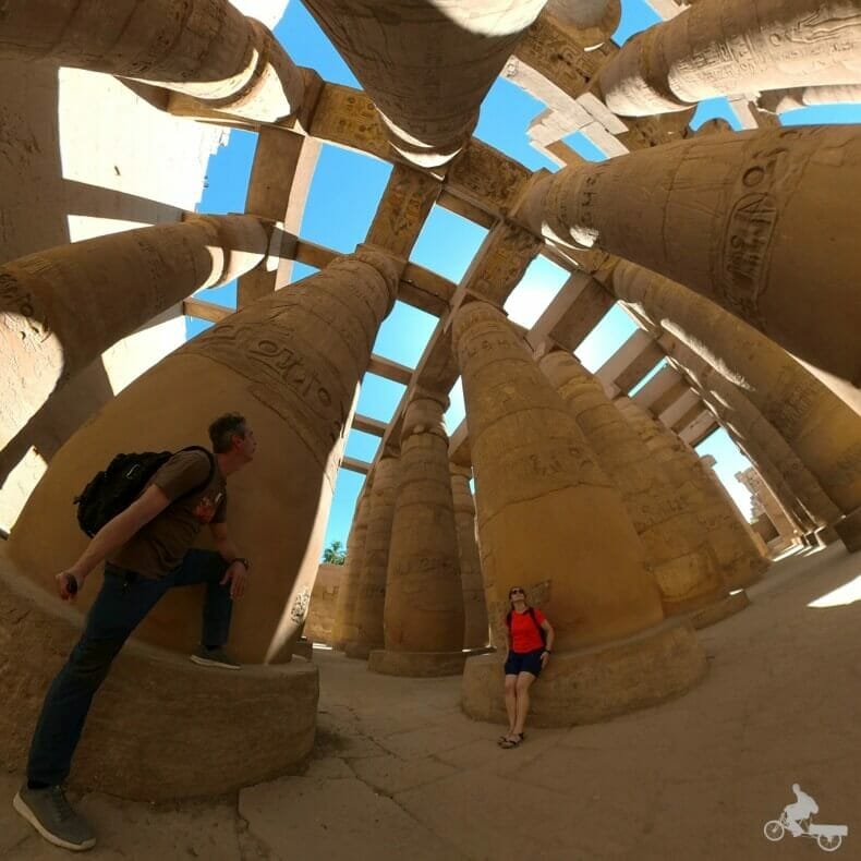 bosque de columnas de Karnak