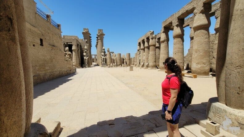 patio solar de Ramses II