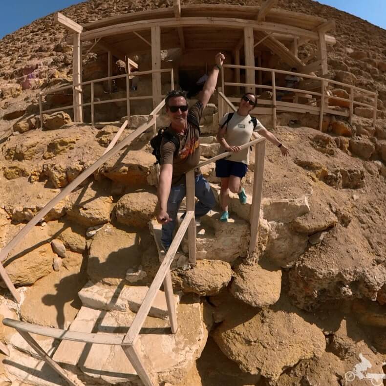 entrada a tumba de Egipto