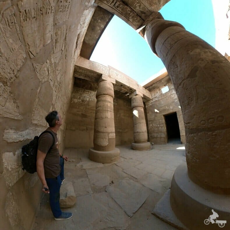 pilono 4 del templo de Karnak