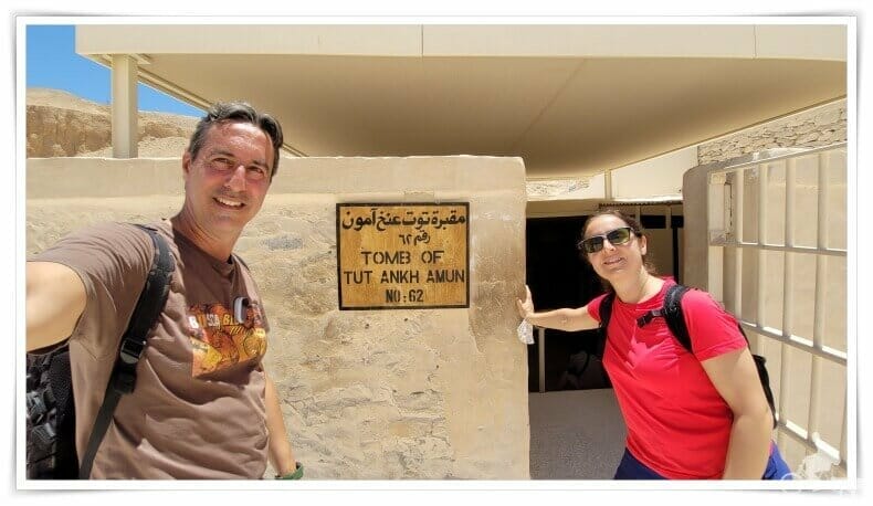 entrada para visitar la Tumba de Tutankamón