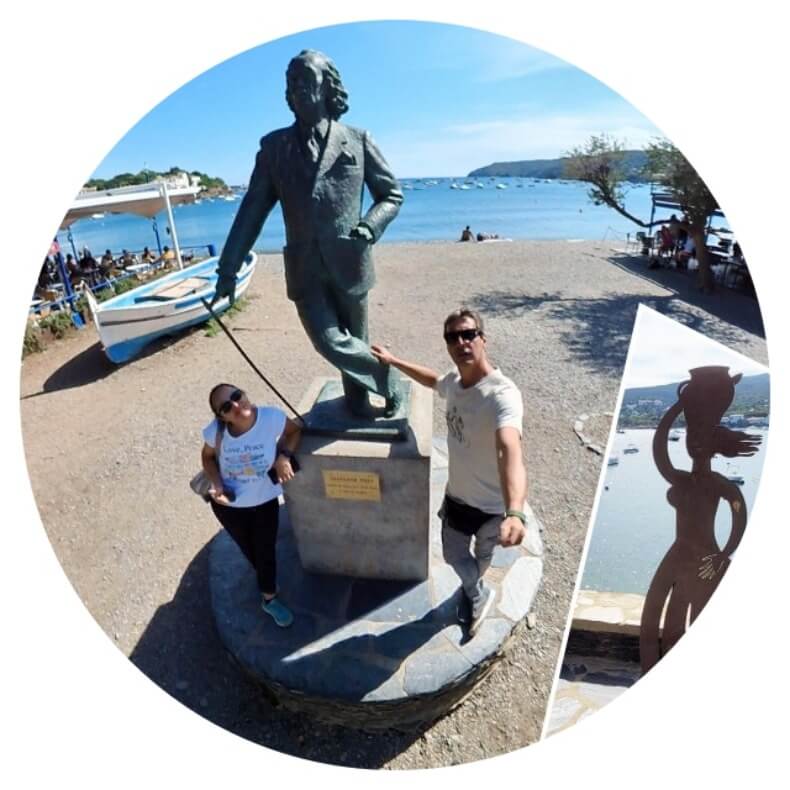 estatua de Dalí