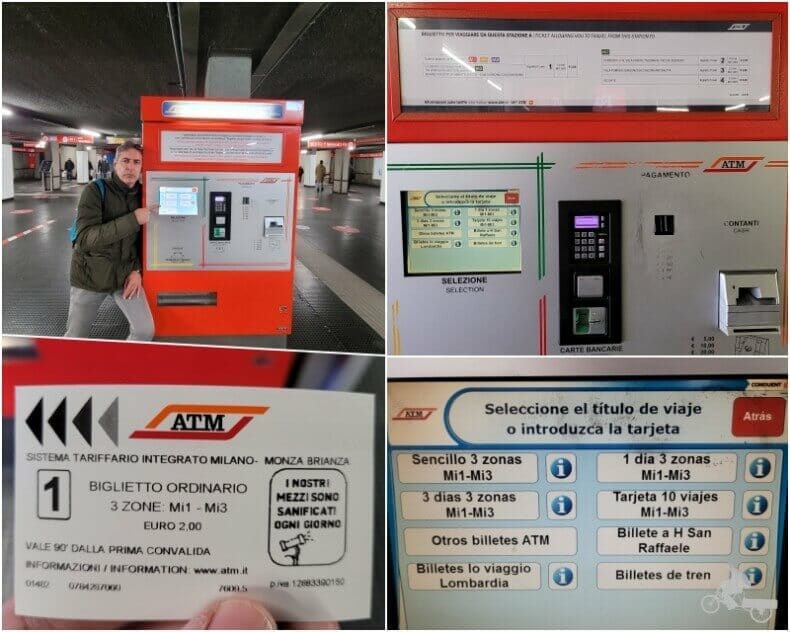 máquinas del transporte Milán