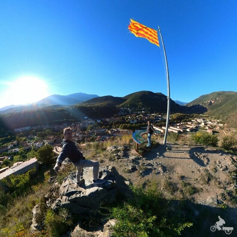 Senyera en Arrià