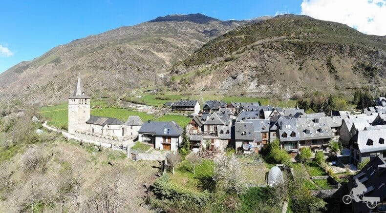 Garos desde el aire con drone