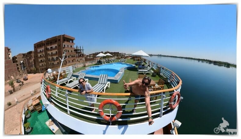 Crucero por el Nilo del Egipto en una semana o 7 días