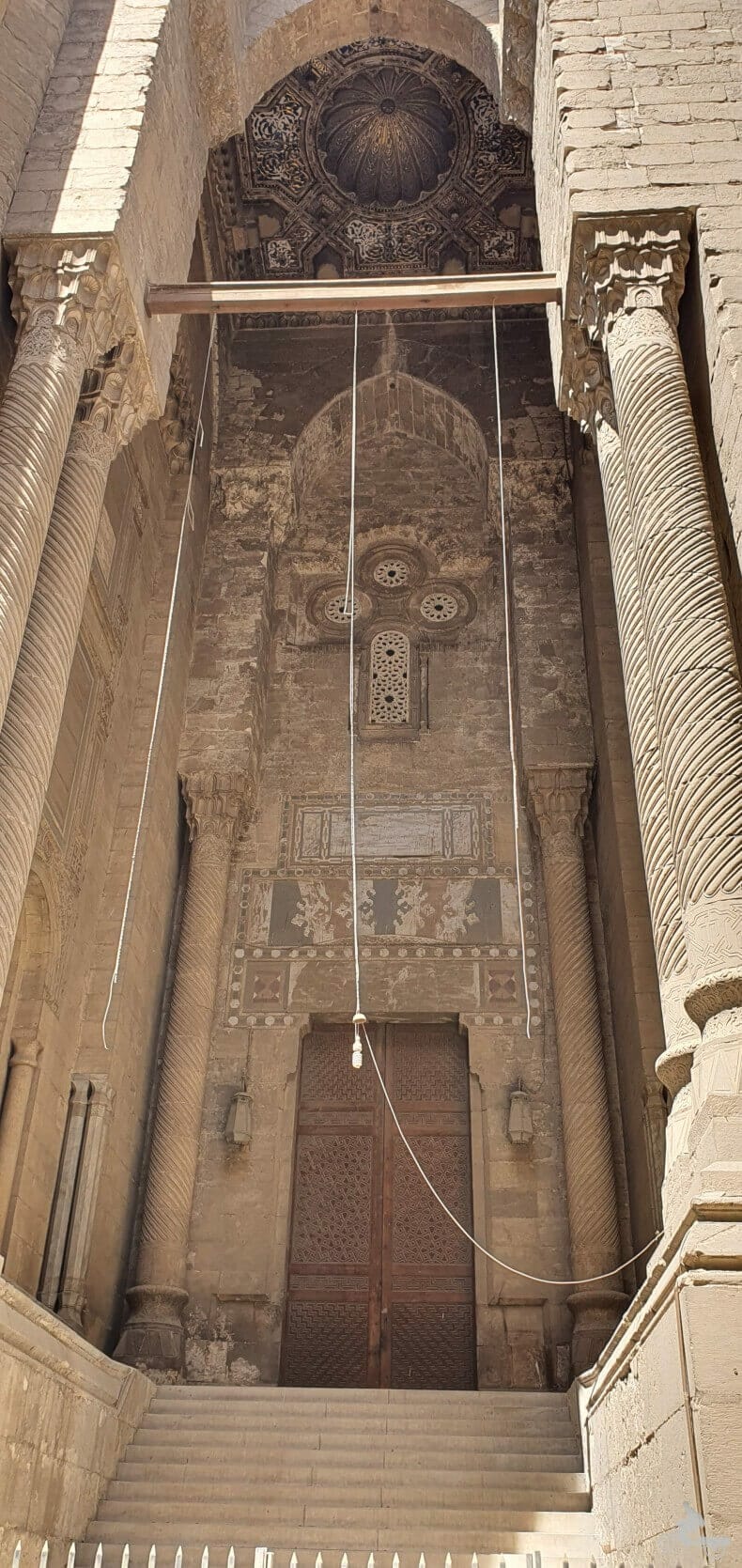 Iwan mezquita del Sultán Hasan