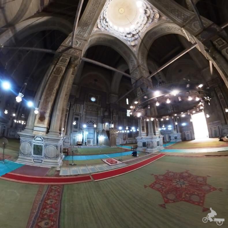 sala de oración de la mezquita de Al-Rifa´i