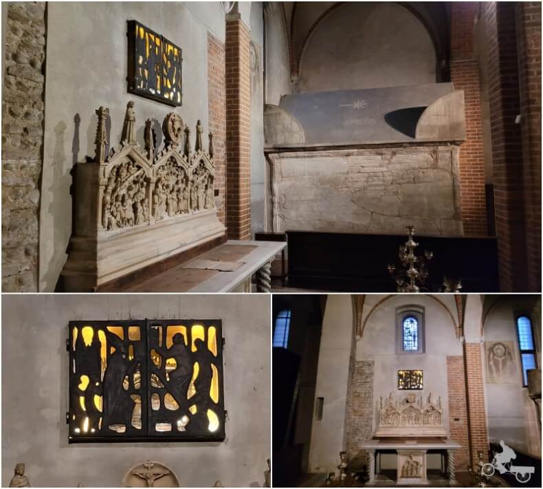 Tumba de los Reyes Magos en Milán