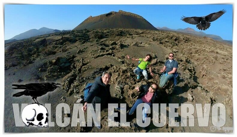 volcán el Cuervo de Lanzarote