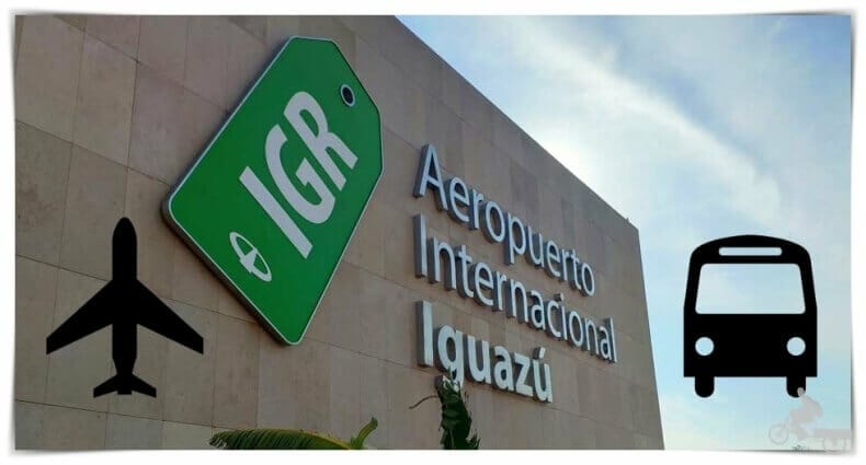 cómo ir desde el aeropuerto a Puerto de Iguazú