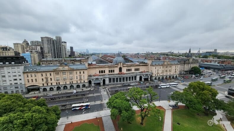 vistas al norte de la Torre Monumental o de los Ingleses
