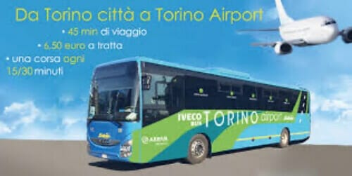 bus aeropuerto turin arriva