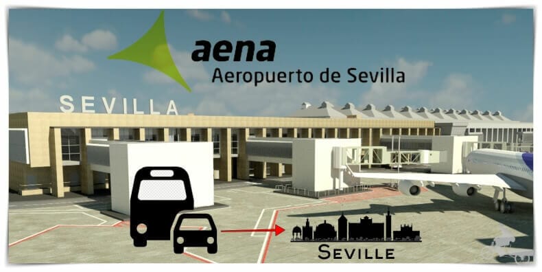 Cómo ir del aeropuerto de Sevilla al centro de la ciudad