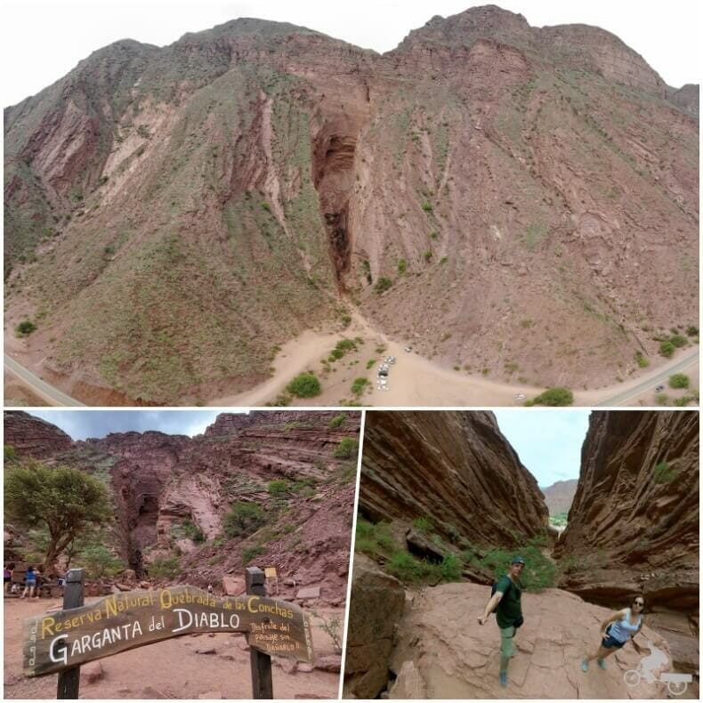 Garganta del Diablo Quebrada de las Conchas Salta