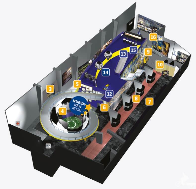 plano museo boca juniors