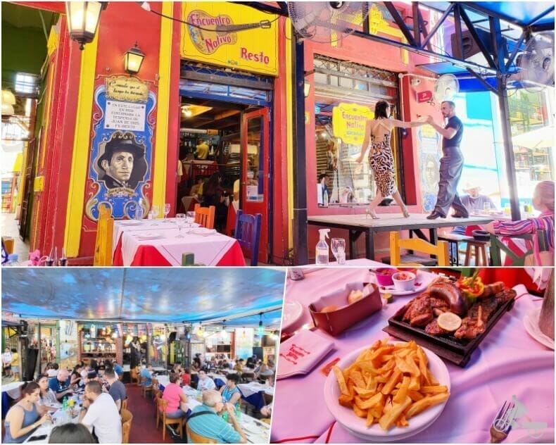 comer en la Boca