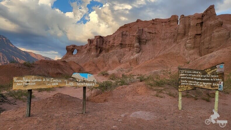 las Ventanas Quebrada de las Conchas