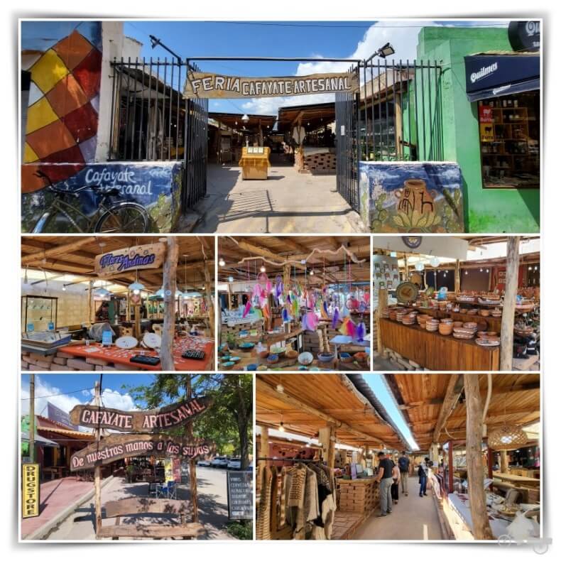mercado de artesanías que ver en Cafayate
