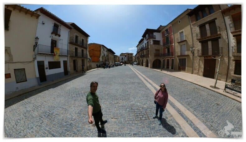 plaza mayor de Forcall