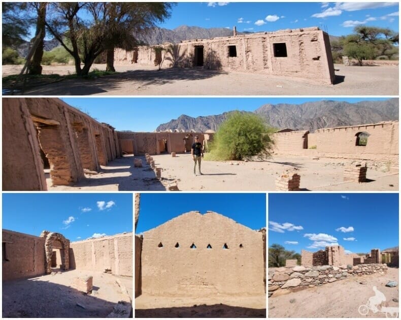 Iglesia vieja de Anillaco - ruta adobe