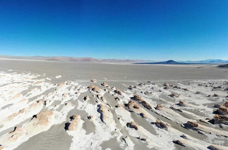 campo de piedra pómez