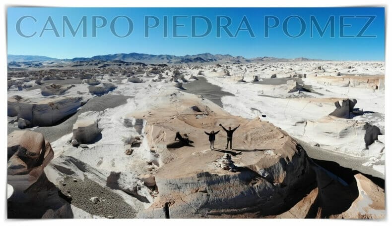 campo piedra pómez en el Peñón