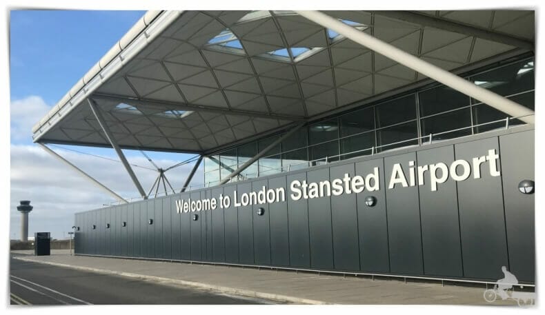como ir del aeropuerto de Stansted al centro de Londres