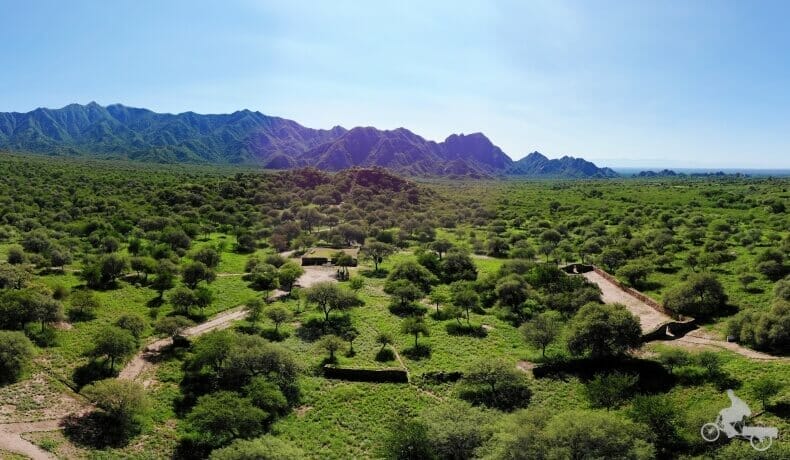 Shinkal de Quimivil desde el drone
