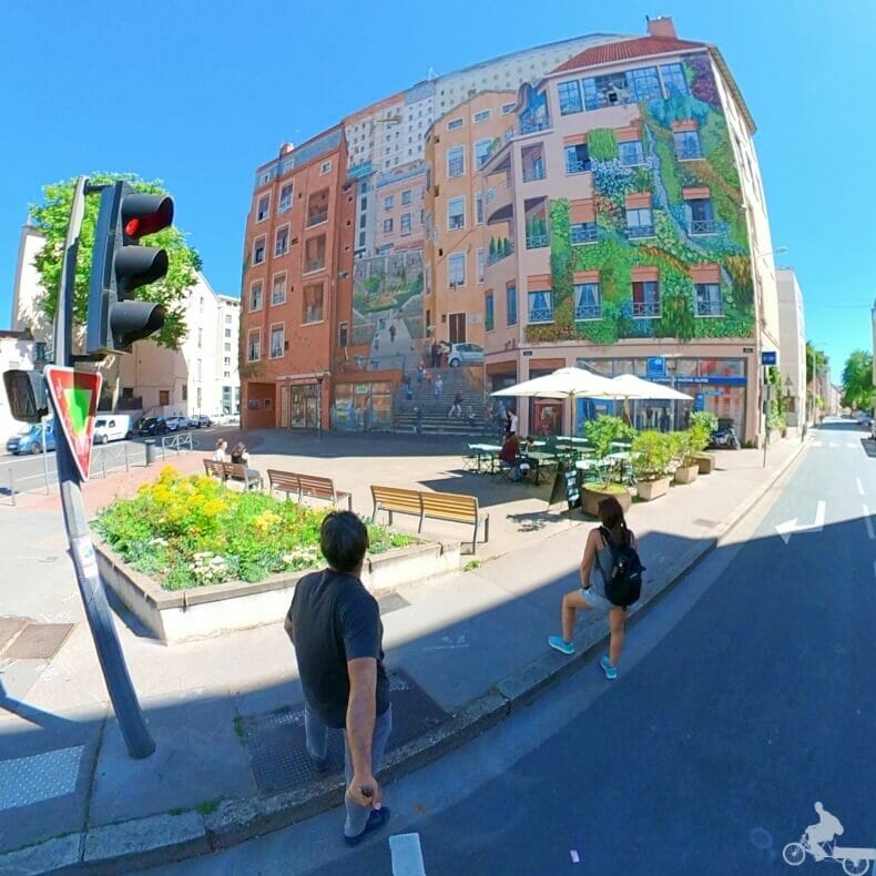 mural des canuts de Lyon